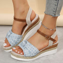 Sandália Plataforma Salto Alto Helena