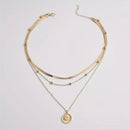 Colar Feminino Multi-Camadas