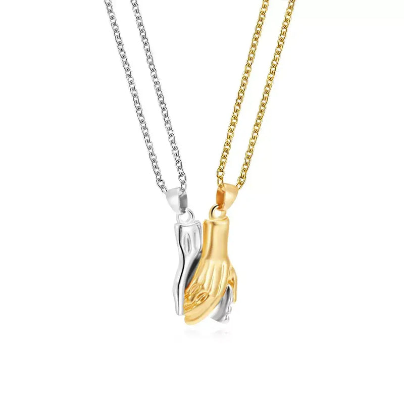 Colar Mãos Dadas Magnético