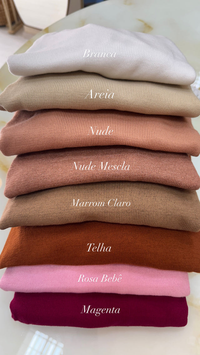 Blusa Cacharrel de Tricô  - Na compra da terceira peça ganhe 50% de desconto.